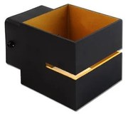 Fali lámpa COSTA 1xG9/35W/230V fekete/réz