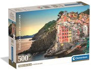Olaszország Riomaggiore 500 db-os Compact puzzle Clementoni