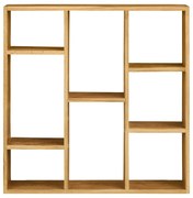 Natúr színű többszintes tölgyfa fali polc 15 cm Townsville – House Nordic