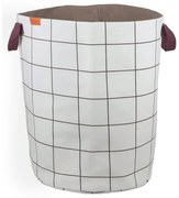 Krémszínű textil szennyeskosár 5 l Mesh – Mette Ditmer Denmark