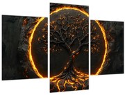 Kép – Életfa lávában II. (90x60 cm)
