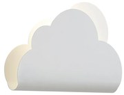 Gyerekszobai fali lámpa fehér felhő napocskával - Cloudy