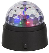 Globo Disco 28014 elemes discolámpa, 6x0,06W RGB LED, 3xAA