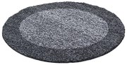 Szürke kerek szőnyeg ø 200 cm Life – Ayyildiz Carpets