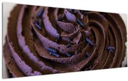 Kép - Csokoládé Cupcake (120x50 cm)