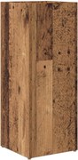 vidaXL Napernyő Állvány tárolóval Öreg fa 25 x 24,5 x 64 cm Faanyag