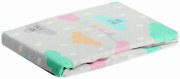 Bambusz pelenka Baby Nellys ® - lányos minta, 75 x75 cm
