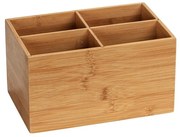 Terra bambusz fürdőszobai rendszerező 4 rekesszel - Wenko