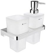 NIMCO MA 2905831H-26 - Fali szappanadagoló és fogkefe állvány MAYA 290 mm