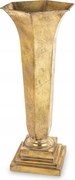 Arany magas váza Retro fém loft antik vintage 58,5 cm.