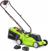 Akkumulátoros fűnyíró 4 Ah töltővel 32 cm-es szett könnyű