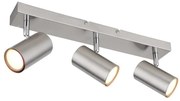 Globo 57911-3 - spotlámpa ROBBY 3xGU10/25W/230V matt króm