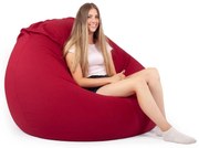 Bordó Grandiózus Babzsákfotel