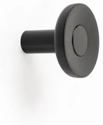 Fogas Viefe ZOOT gomb, 60mm, fa-alumínium, matt fekete + fekete lakkozott EI