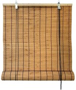 Natúr színű bambusz roló 60x160 cm Zeva – Gardinia