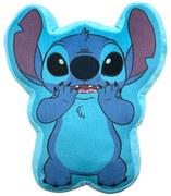 Disney Lilo és Stitch, A csillagkutya Alien 3D formapárna, díszpárna 30 cm Velúr