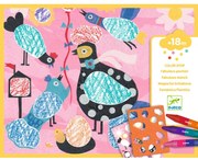 Színezés sablonokkal - Kismadár és társai - Birdie and Co