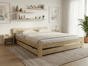 Laura ágy 160x200 cm, fenyőfa Ágyrács: Léces ágyrács, Matrac: Coco Maxi 20 cm matrac