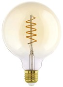 Eglo 110082 Decor Spiral E27-LED-G125 dimmelhető gömb fényforrás, 4W=25W, 2000K, 245 lm