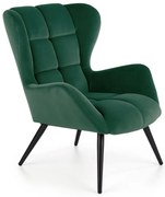 CHATEU sötétzöld fotel