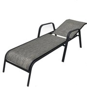 ROJAPLAST Kerti nyugágy fémből ZWC-52 Szürke 188 cm