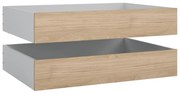 Natúr színű ágy alatti fiók szett 2 db-os 90x190-140x190 cm Naia – Tvilum