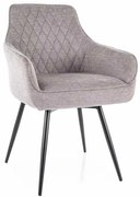 Alcano étkezőszék, szürke