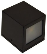 LED Kültéri fali lámpa 2xLED/5W/230V 4000K IP54 fekete