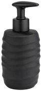 Fekete kerámia szappanadagoló 400 ml Illana – Wenko