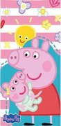 Peppa malac Little Love fürdőlepedő, strand törölköző 70x140cm (Fast Dry)