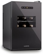 Klarstein Silent Vino 15 Uno Borhűtő 39 l / 15 palack 5-18 °C Érintős