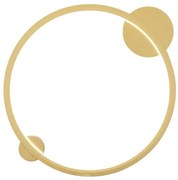 LED fali lámpa SATURNO LED/25W/230V 50 cm átmérő IP44 arany