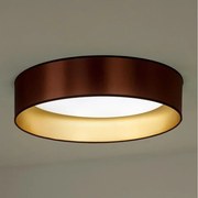 Duolla - LED Mennyezeti lámpa ROLLER LED/24W/230V átm. 45 cm réz/arany