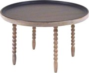 Knoxville dohányzóasztal mangófából, Ø 60 cm - Støraa