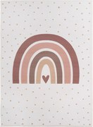 Krémszínű mosható gyerek szőnyeg 140x200 cm Coco 1132 – Ayyildiz Carpets