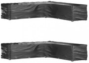 2 db L-alakú kerti bútorhuzat 20 fűzőlyukkal 300x300x70 cm