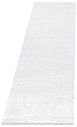 Fehér futószőnyeg 80x250 cm Fluffy – Ayyildiz Carpets