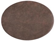 Troja sötétbarna műbőr tányéralátét, 33 x 45 cm - ZicZac