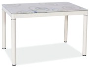 Étkezőasztal Damar 80 x 60 cm, krém