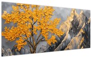 Kép – Arany fa a hegyekben (120x50 cm)