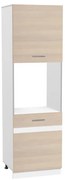 Salandra magas konyhaszekrény sütőhellyel S60 Cappuccino N