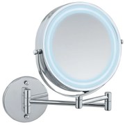 WENKO 3656530100 - Tükör POWER-LOC 25,5x32 cm fényes króm