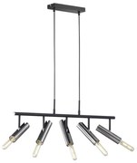 Fischer & Honsel 60369 - Csillár zsinóron DEAN 5xE27/25W/230V