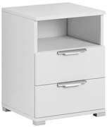 Fehér NED éjjeliszekrény