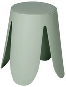 Zsályaszínű műanyag rakásolható ülőke Comiso – Wenko