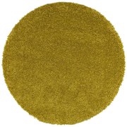 Aqua Liso zöld szőnyeg, ø 100 cm - Universal