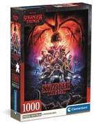 Stranger Things Shadows 1000 db-os Compact puzzle Clementoni