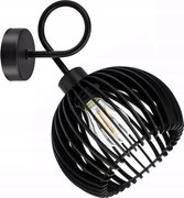 Fali lámpa fix göndör Loft lámpabúra gömb 36 Fa 1x E27