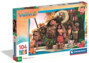 Disney Vaiana New Story Begins 104 db-os puzzle Clementoni