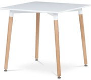 Étkezőasztal 80 x 80 cm, fehér